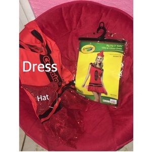 Halloween Costume | Ruby Crayola | Size 4/10